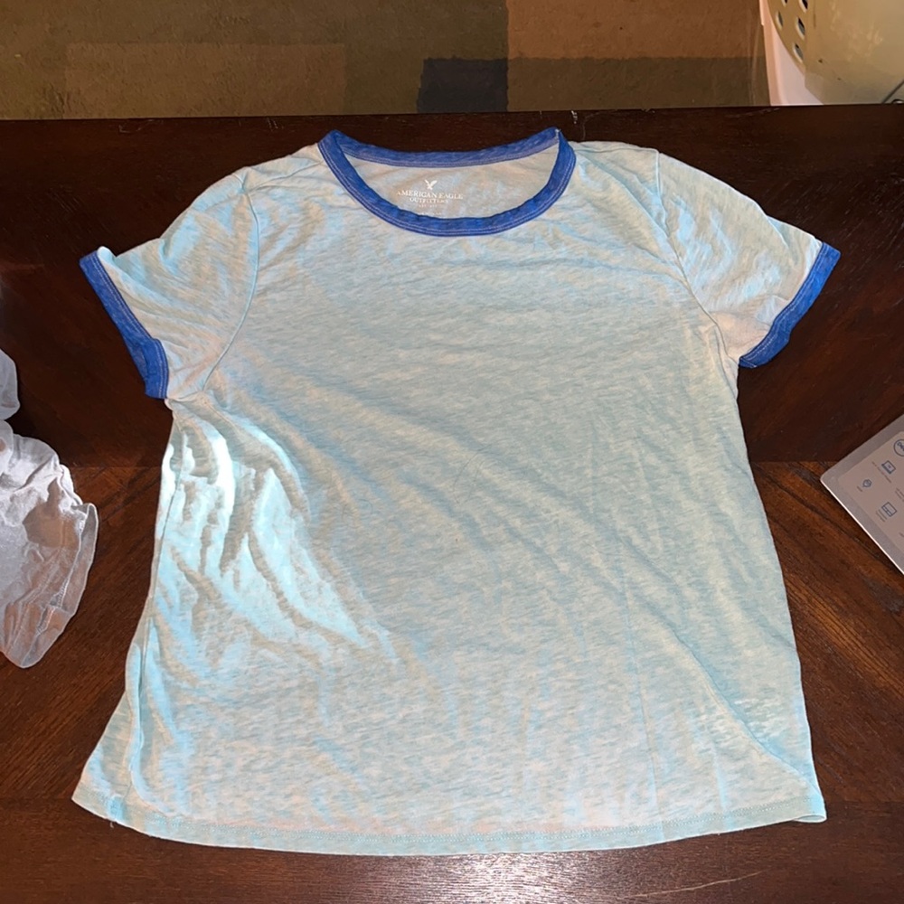 American Eagle baseball tee